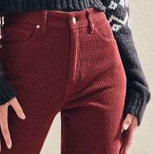 Pacsun Burgundy Corduroys